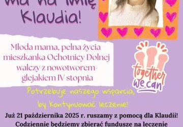 ❣️Razem dla Klaudii – pokonajmy glejaka! 💪