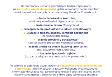 Opieka stomatologiczna -